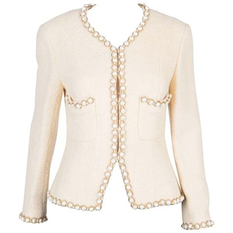 tweed chanel style jacket|chanel tweed jacket cost.